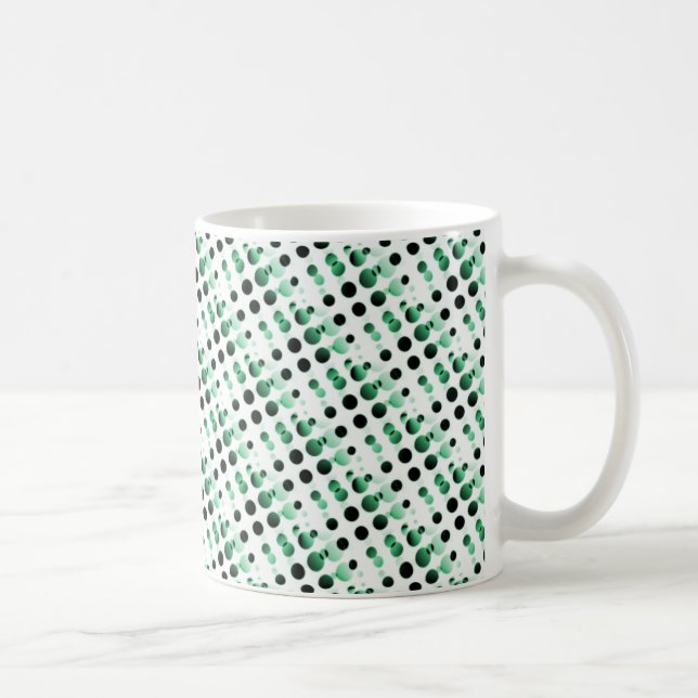 Retro-Blasen-Tasse, klebrig Kaffeetasse (Rechts)