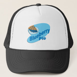retro Blaubeerkuchen Truckerkappe
