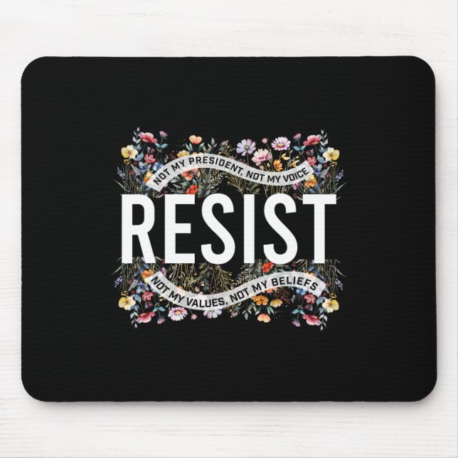 Retro bleibt nicht meinem Präsidenten Mousepad (Vorne)