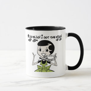 Retro Bling Ring Tasse