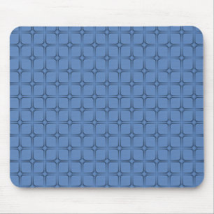 Retro Bliss Mousepad, blau Mousepad