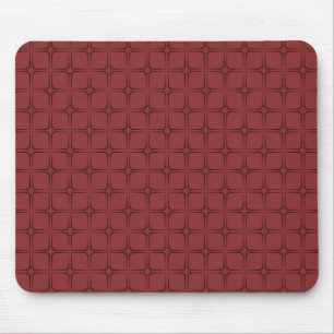 Retro Bliss Mousepad, Crimson Mousepad