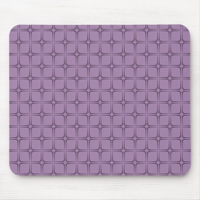 Retro Bliss Mousepad, Lavendel Mousepad (Vorne)