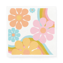 Retro Blume Groovy Hippie 60er Birthday