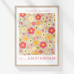 Retro Blume Markt Amsterdam Rote Gelbe Blumen Poster<br><div class="desc">Mit dem "Retro Blume Market Amsterdam Red Yellow Flowers Poster" verleihen Sie Ihrem Dekor eine Touch holländischer Eleganz. Dieses reizvolle Poster besticht durch ein raffiniertes Design mit "Blume Market" und "Amsterdam", die in Vintag inspiriert Typografie ausgestellt sind. Die Kunstwerke zeigen ein wunderschönes Set aus dunkelrosa oder roten, pastellgelben und cremefarbenen...</div>