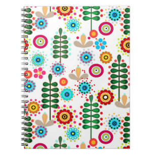 Retro, Blume Notizblock