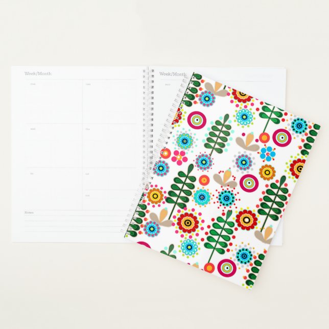 Retro, Blume Planer (Anzeige)