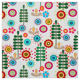 Retro, Blume Stoff