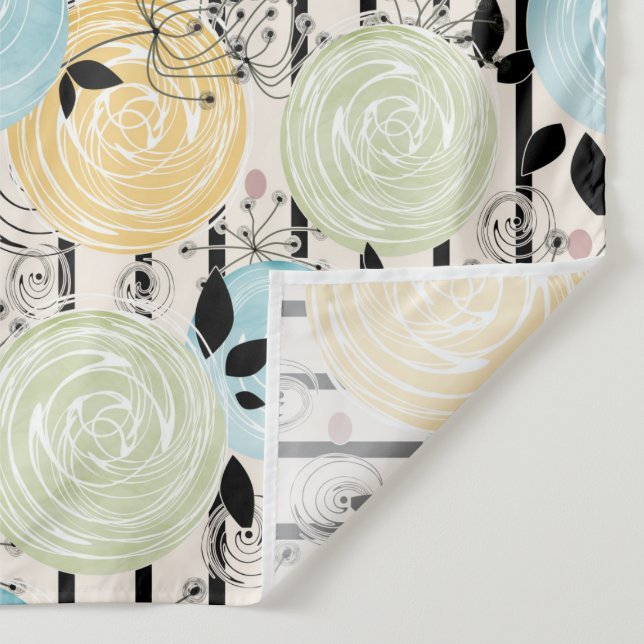 Retro, Blume Wandteppich (Detail)