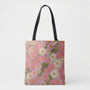 Retro-Blumen-Daisy-Muster Ästhetisches Design