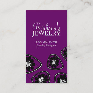 Retro Blumen-Geschäfts-Karten Visitenkarte