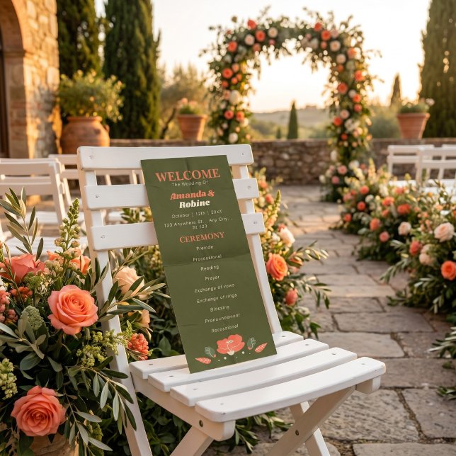 Retro-Blumen Hochzeit im Vintage-Garten-Stil Programm (Von Creator hochgeladen)