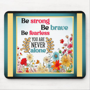 Retro-Blumen-Inspirations-Mauspad Mousepad