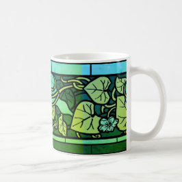 Retro Blumen Tasse