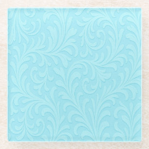 Retro-Blumendesign Glasuntersetzer