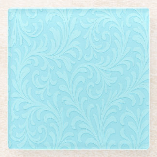 Retro-Blumendesign Glasuntersetzer