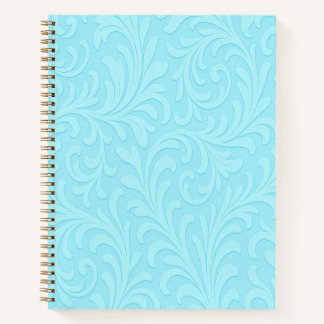 Retro-Blumendesign Notizbuch
