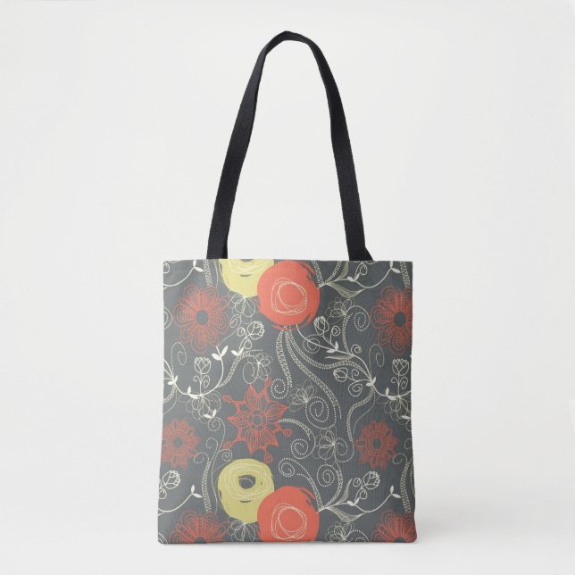 Retro Blumenmuster 3 (Vorderseite)