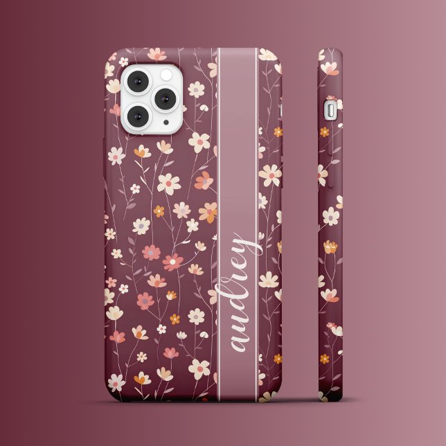 Retro Blüten  Case-Mate iPhone Hülle (Von Creator hochgeladen)