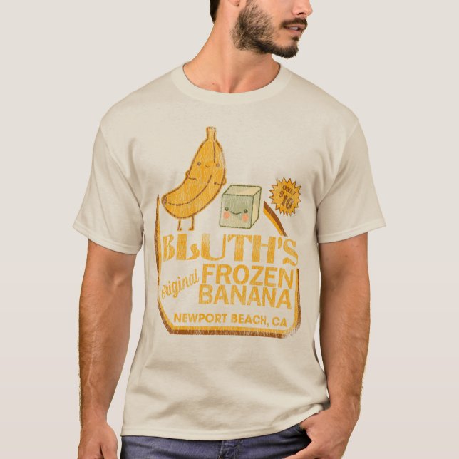 Retro Bluths Bananenstand - festgenommene Entwickl T-Shirt (Vorderseite)