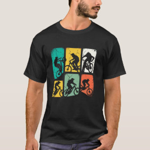 Retro BMX Bike Biker Radfahrer T-Shirt
