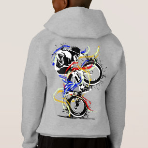 Retro Bmx Bike - Bmx Bicycle Hoodie - Bmx Bekleidu