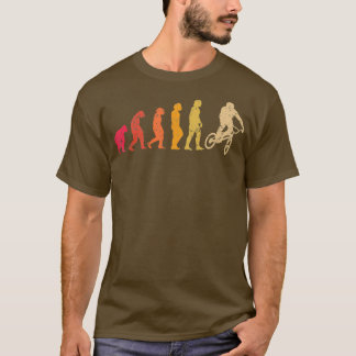 Retro-BMX-Evolution Vintage Cycliententwicklung T-Shirt