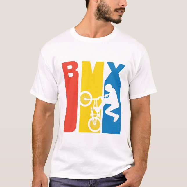 Retro BMX T-Shirt (Vorderseite)