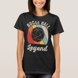 Retro Boccia-Legende Boccia-Spieler Vintage T-Shirt
