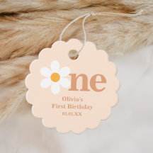 Retro Bohemisch One Daisy Erster Geburtstag