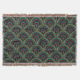 Retro Boho Arch Pattern Decke