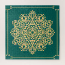 Retro Boho Chic Bohemisch Hippie Rosette Mandala