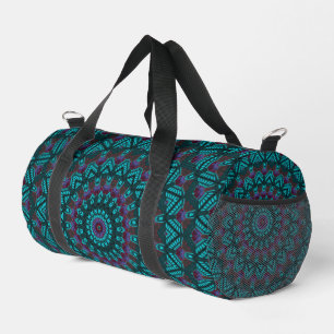Retro Boho Chic Bohemisch Southwestern Mandala Duffle Bag