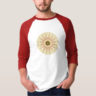 Retro-Boho-Sonnenstrahl-Design T-Shirt