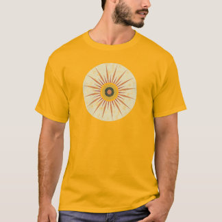 Retro-Boho-Sonnenstrahl-Design T-Shirt