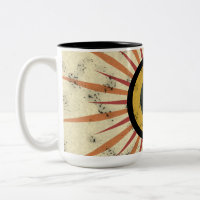 Retro-Boho-Sonnenstrahl-Design