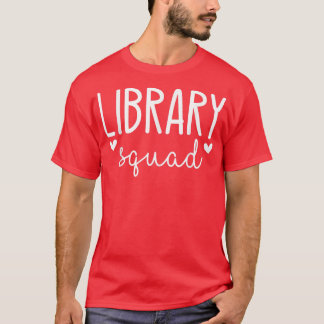 Retro Boho Style Library Squad Buch Lover World Bo T-Shirt