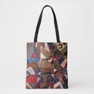 Retro Boho Vintage Patchwork Verrückte Steppdecke
