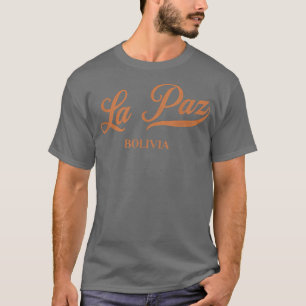Retro Bolivien CityVintage La Paz T-Shirt