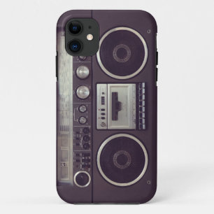 Retro Boombox Kassettenrekorder Lustige iPhone5 Hü iPhone 11 Hülle