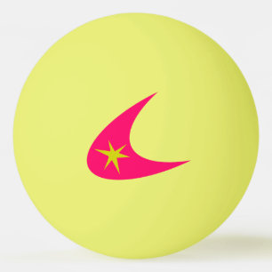 Retro Boomerang Tischtennisball