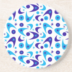 Retro Boomerangs aus dem Mittelalter Sandstein Untersetzer