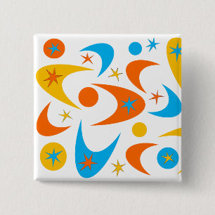 Retro Boomerangs Button