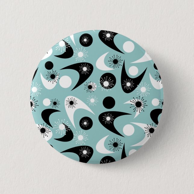 Retro Boomerangs Button (Vorderseite)