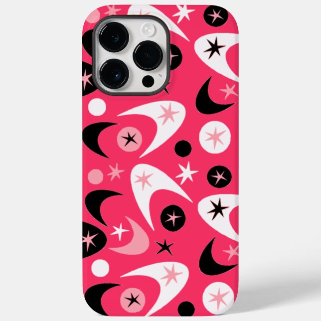 Retro Boomerangs Case-Mate iPhone Hülle (Rückseite)