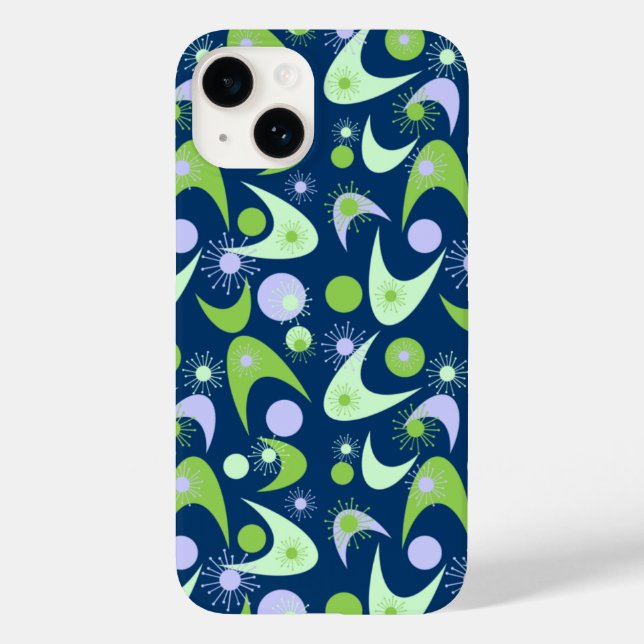 Retro Boomerangs Case-Mate iPhone Hülle (Rückseite)