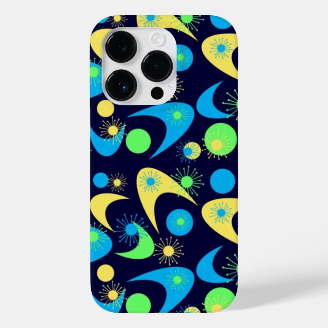 Retro Boomerangs Case-Mate iPhone Hülle (Rückseite)