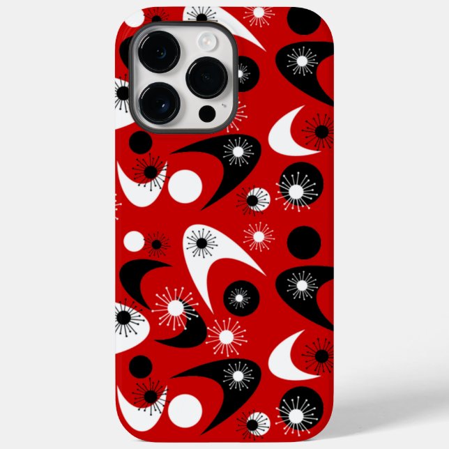 Retro Boomerangs Case-Mate iPhone Hülle (Rückseite)