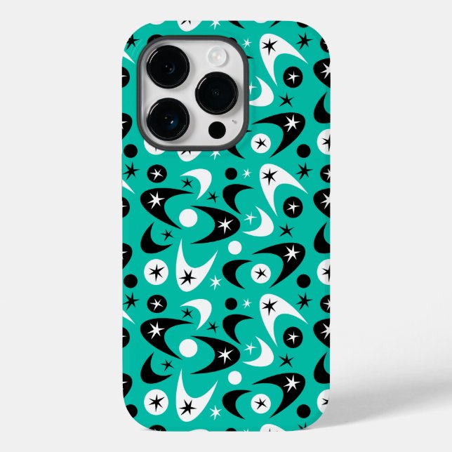 Retro Boomerangs Case-Mate iPhone Hülle (Rückseite)