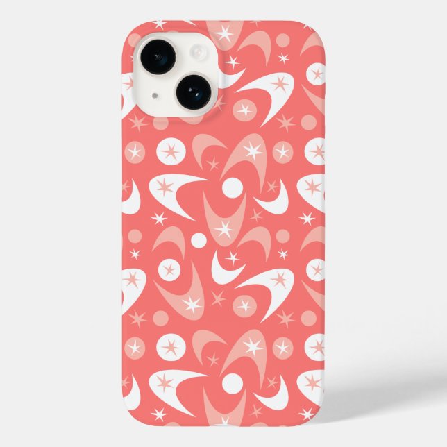Retro Boomerangs Case-Mate iPhone Hülle (Rückseite)